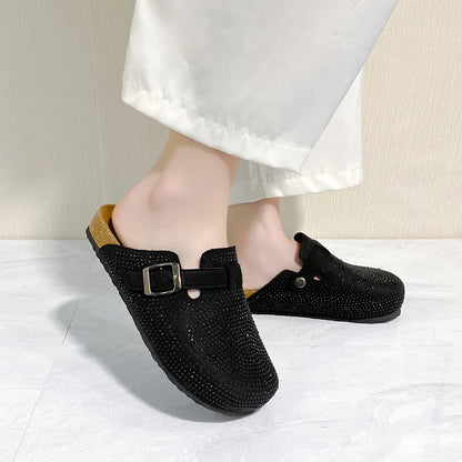 Ava Rhinestone Clogs