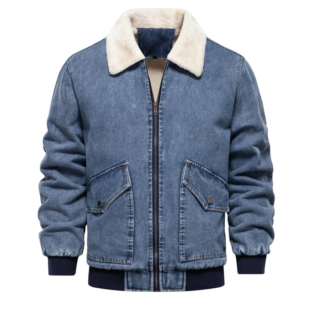 Baxter Denim Bomber