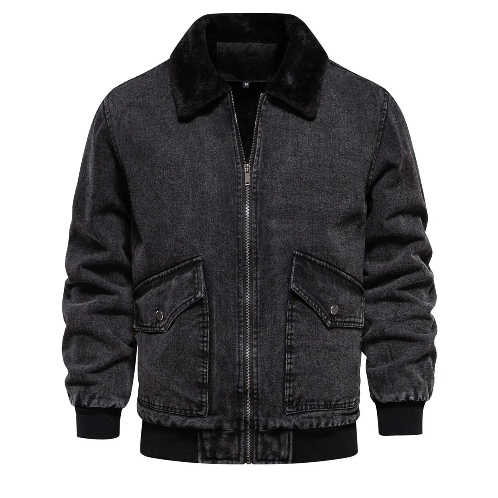 Baxter Denim Bomber